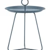 Table D'Appoint Eyelet Small Metal Bleu / O 45 X H 46,5 Cm - Houe