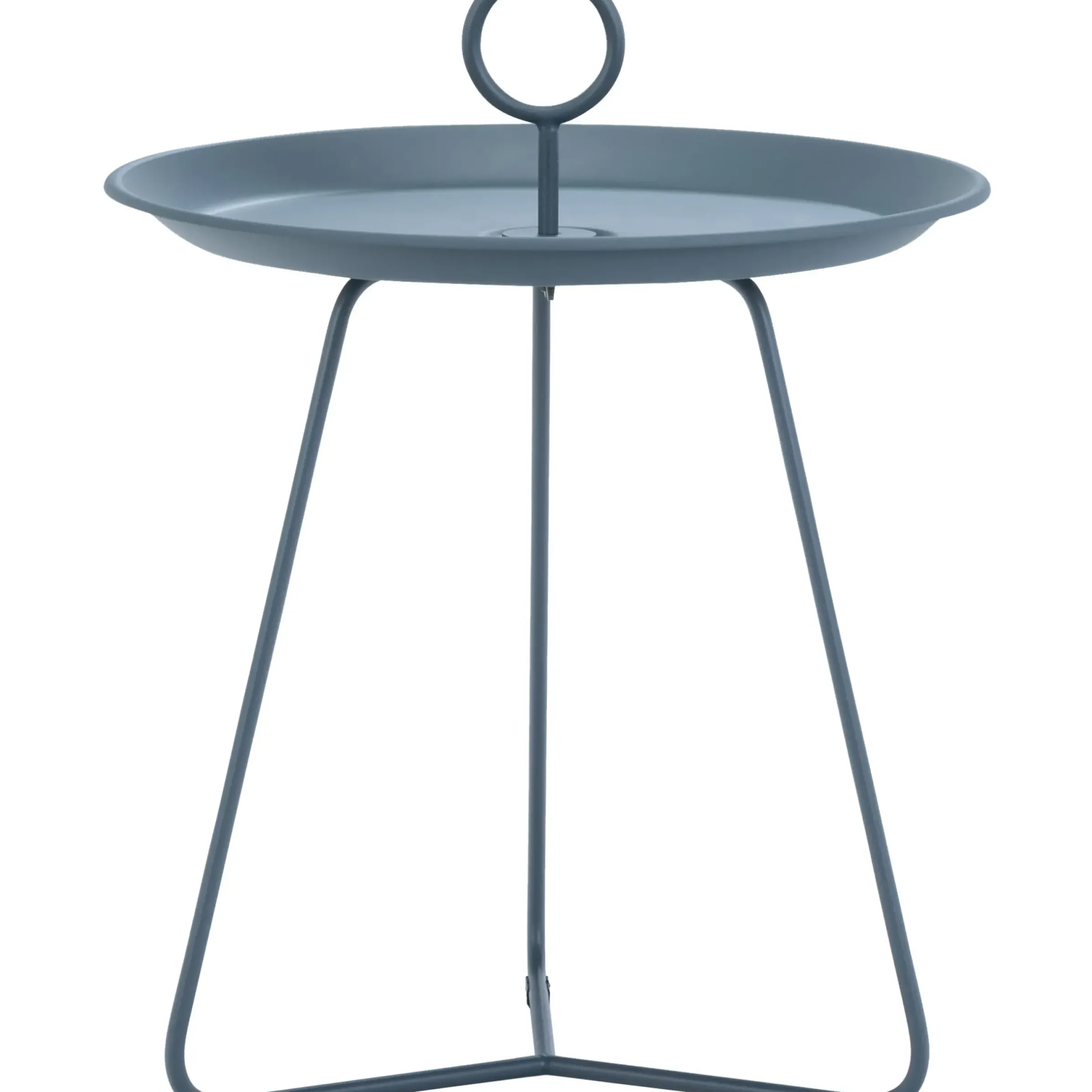 Table D'Appoint Eyelet Small Metal Bleu / O 45 X H 46,5 Cm - Houe