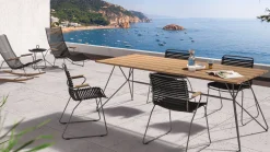 Table D'Appoint Eyelet Small Metal Bleu / O 45 X H 46,5 Cm - Houe