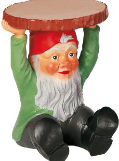 Table D'Appoint Gnome Plastique Vert - Kartell