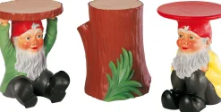 Table D'Appoint Gnome Plastique Vert - Kartell