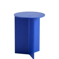 Table D'Appoint Slit Wood Bois/ Haute - O 35 X H 47 Cm / Bois - Hay