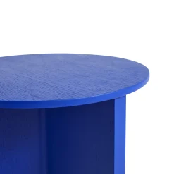 Table D'Appoint Slit Wood Bois/ Haute - O 35 X H 47 Cm / Bois - Hay