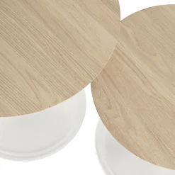 Table D'Appoint Soft Bois Naturel / O 41 X H 40 Cm - Chene Massif - Muuto