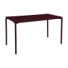 Table Haute Calvi Metal Rouge / 160 X 80 Cm X H 92 Cm - 6 Personnes - Fermob