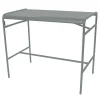 Table Haute Luxembourg Metal Gris / 4 Personnes - 126 X 73 Cm - Aluminium - Fermob