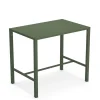 Table Haute Nova Metal Vert / 120 X 80 Cm X H 105 Cm - Emu
