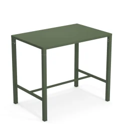 Table Haute Nova Metal Vert / 120 X 80 Cm X H 105 Cm - Emu