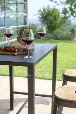 Table Haute Nova Metal Vert / 120 X 80 Cm X H 105 Cm - Emu