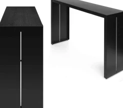 Table Haute Panco Metal Bois / H 106 Cm - L 180 Cm - Lapalma