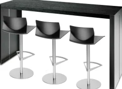 Table Haute Panco Metal Bois / H 106 Cm - L 180 Cm - Lapalma