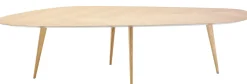 Table Ovale Tweed Bois Naturel / 300 X 100 Cm - 10 Personnes - Zanotta