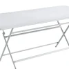 Table Pliante Caractere Metal Blanc / 90 X 190 Cm - 8 A 10 Personnes - Fermob