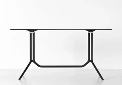 Table Pliante Poule Double Metal / 120 X 60 Cm - Kristalia