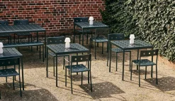 Table Rectangulaire Balcony Metal Beige / 190 X 87 Cm - Hay