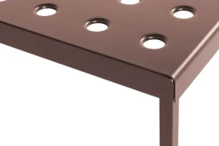 Table Rectangulaire Balcony Metal Rouge / 144 X 76 Cm - Hay