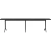 Table Rectangulaire Belleville Outdoor Bois/ 300 X 75 Cm - Stratifie Massif - Vitra