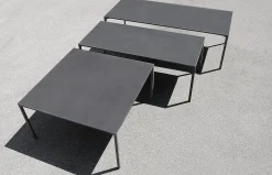 Table Rectangulaire Boiacca Pierre / 200 X 90 Cm - Beton - Kristalia