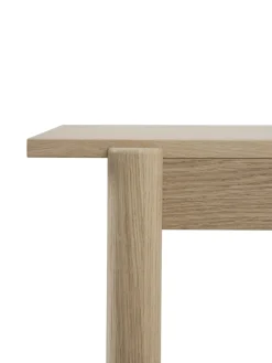 Table Rectangulaire Linear Wood Bois Naturel / 200 X 90 Cm - Muuto