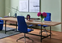 Table Rectangulaire Lochness Bois Naturel / Piero Lissoni, 2015 - 300 X 90 Cm - Cappellini