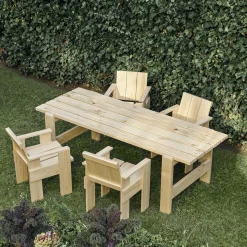 Table Rectangulaire Weekday Bois Vert / 230 X 83 Cm - Hay