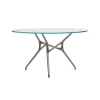 Table Ronde Branch Verre Transparent / Jakob Wagner, 2012 - O 130 Cm - Cappellini
