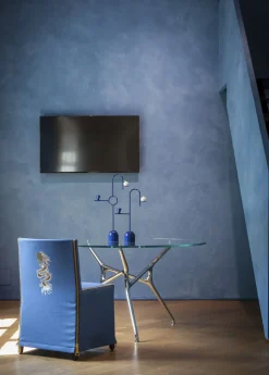 Table Ronde Branch Verre Transparent / Jakob Wagner, 2012 - O 130 Cm - Cappellini