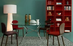 Table Ronde Branch Verre Transparent / Jakob Wagner, 2012 - O 130 Cm - Cappellini