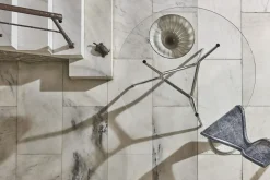 Table Ronde Branch Verre Transparent / Jakob Wagner, 2012 - O 130 Cm - Cappellini