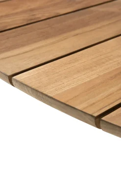 Table Ronde Circle Outdoor Bois Naturel / - O 163 Cm / 6 Personnes - Ethnicraft