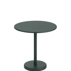 Table Ronde Linear Cafe Metal Vert / O 70 Cm - Muuto
