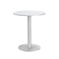 Table Ronde S Gris Metal /  - O 65,5 Cm - Valerie Objects