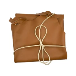 Tablier Cuir Marron De Bienvenue - Cuir - Malle W. Trousseau