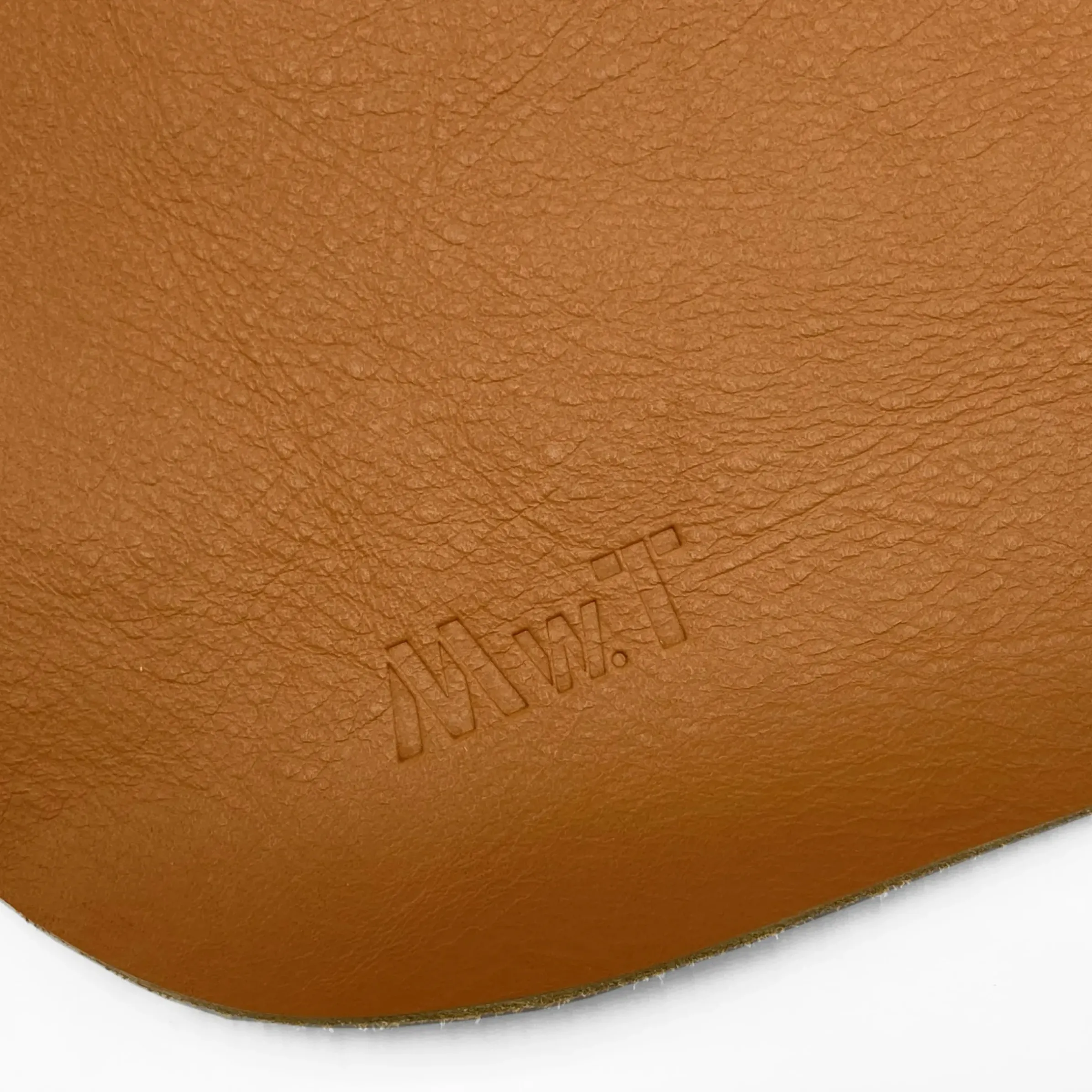 Tablier Cuir Marron De Bienvenue - Cuir - Malle W. Trousseau
