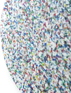 Tabouret Bit Plastique Multicolore / Table D'Appoint - Plastique 100% Recycle / O 36 Cm - Normann Copenhagen
