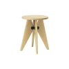Tabouret Bois Bois Naturel / By Jean Prouve, 1941 - Vitra