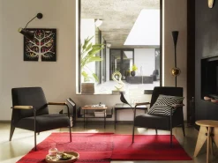 Tabouret Bois Bois Naturel / By Jean Prouve, 1941 - Vitra