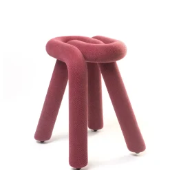 Tabouret Bold Tissu Rouge Rembourre / Tissu - Moustache