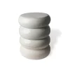 Tabouret Chubby Ceramique Blanc / Ceramique - O34 X H44 Cm - Pols Potten