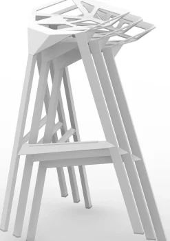 Tabouret De Bar Stool One Metal/ H 67 Cm - Magis