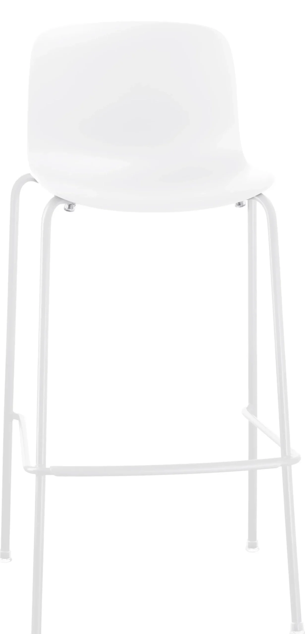 Tabouret De Bar Troy Outdoor Metal Plastique/ H 65 Cm - Magis