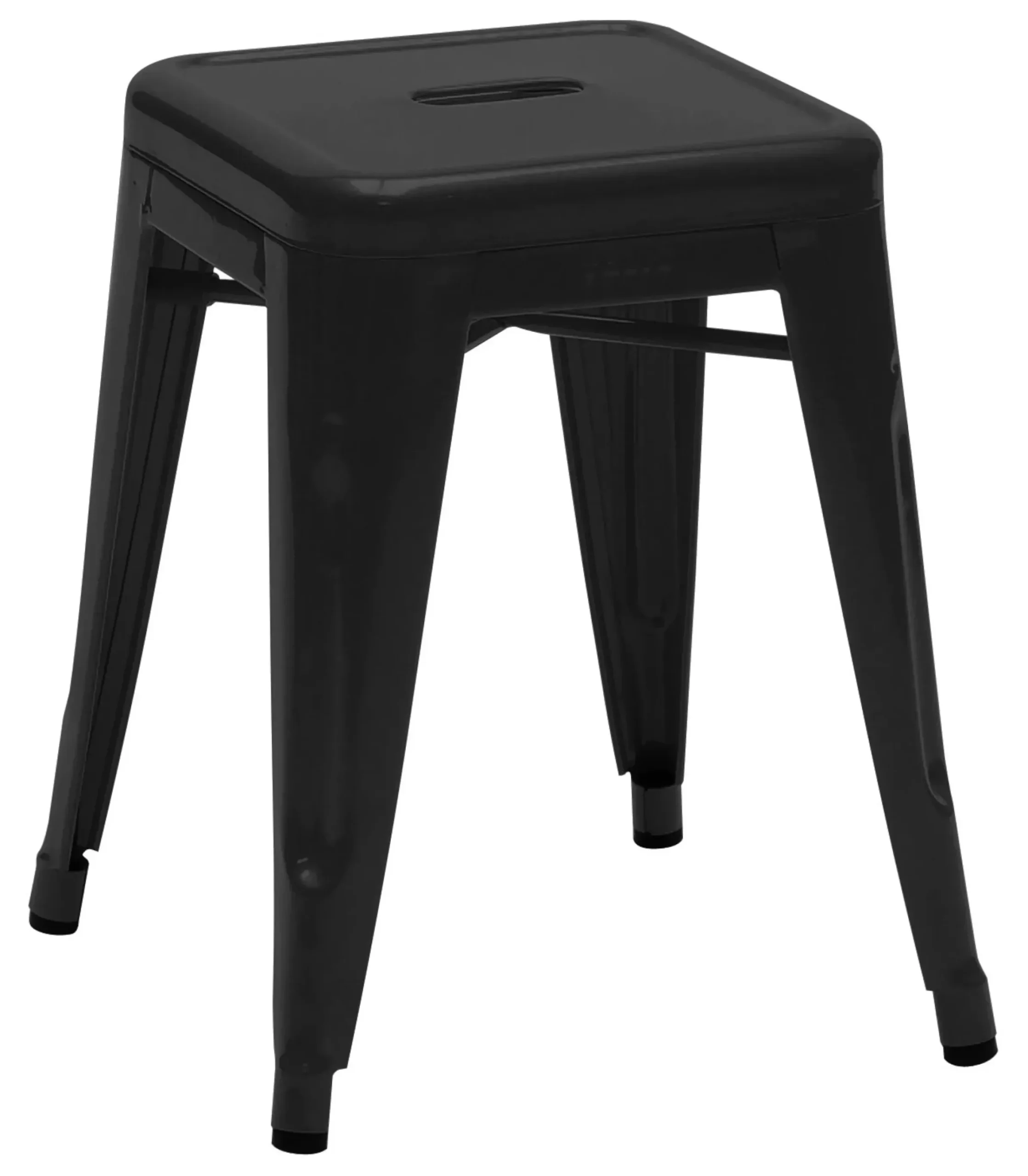 Tabouret Empilable H Indoor Metal/ H 45 Cm -Pour L'Interieur - Tolix