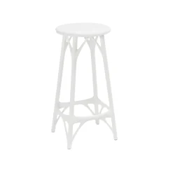 Tabouret Haut A.I. Light Plastique/ H 65 Cm - Concu Par Intelligence Artificielle / Recycle - Kartell