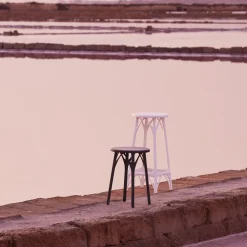 Tabouret Haut A.I. Light Plastique/ H 65 Cm - Concu Par Intelligence Artificielle / Recycle - Kartell