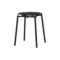 Tabouret Novo Metal Noir / H 45 Cm - Metal - Aytm