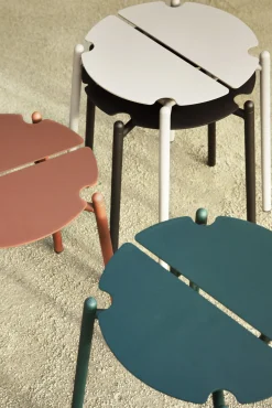 Tabouret Novo Metal Noir / H 45 Cm - Metal - Aytm