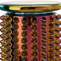 Tabouret Oily Spikes Ceramique Multicolore / Ceramique E - O32 X H45 Cm - Pols Potten