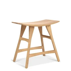 Tabouret Osso Bois Naturel / Massif - H 45.5 Cm - Ethnicraft