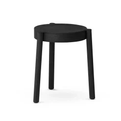 Tabouret Pal Bois Noir / Bois - Northern