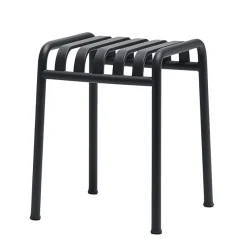 Tabouret Palissade Metal Gris Noir / H 45 Cm - R & E Bouroullec - Hay